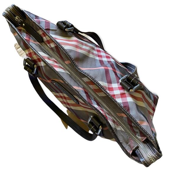 Burberry Blue Label Nova Check Canvas & Leather Purse - Picture 3 of 16